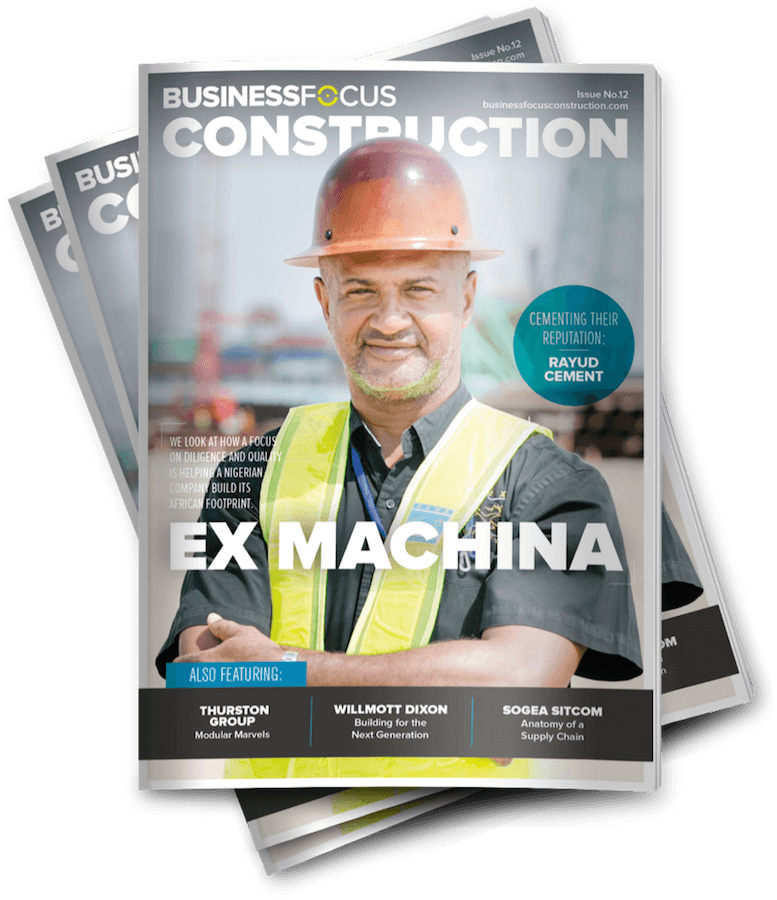 business focus construction magazine cover